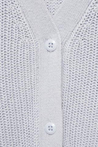 Cardigan maille boutons - Bleu