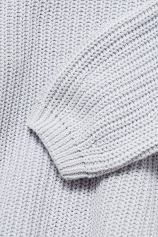 Cardigan maille boutons - Bleu