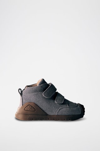 Tennis cuir biomecanics - Gris