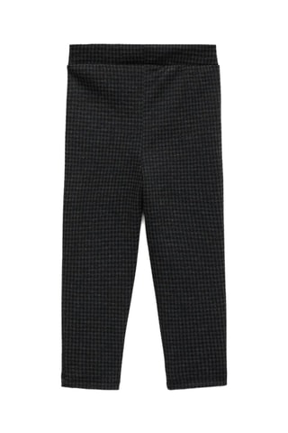 Leggings pied-de-coq - Gris