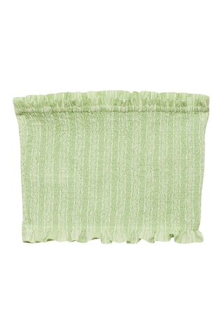 Top bustier - Vert