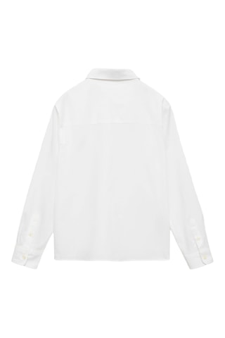 Chemise oxford en coton - Blanc