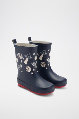 Bottes de pluie espace - Bleu