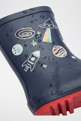 Bottes de pluie espace - Bleu