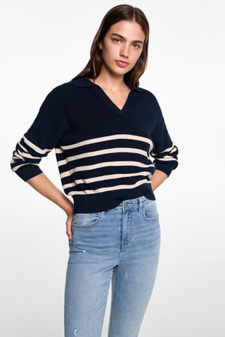 Jean slim crop - Bleu