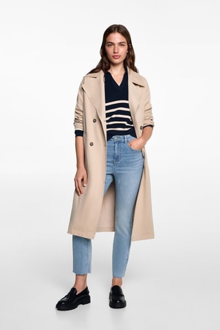 Jean slim crop - Bleu