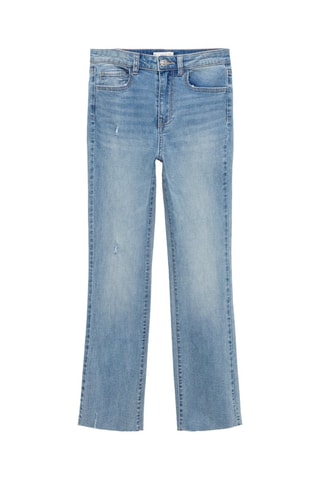 Jean slim crop - Bleu