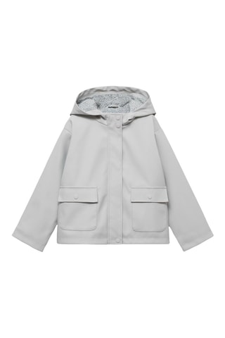 Parka matelassée à capuche - Bleu