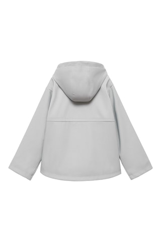 Parka matelassée à capuche - Bleu