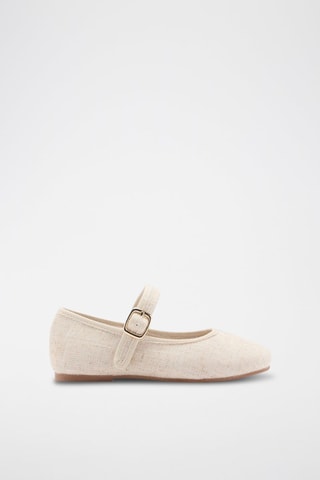 Ballerines à boucle - Beige