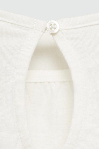 T-shirt manches longues poches - Blanc