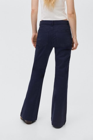 Jean flare - Bleu marine