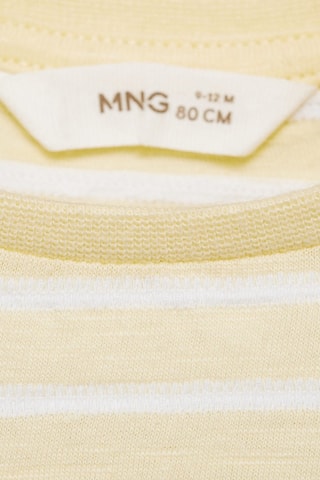 T-shirt 100 % coton rayures - Jaune