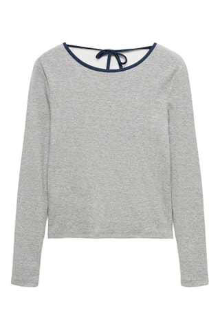 T-shirt jaspé - Gris