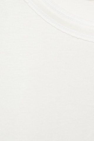 T-shirt coton uni - Blanc
