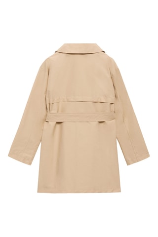 Trench double boutonnage - Gris clair