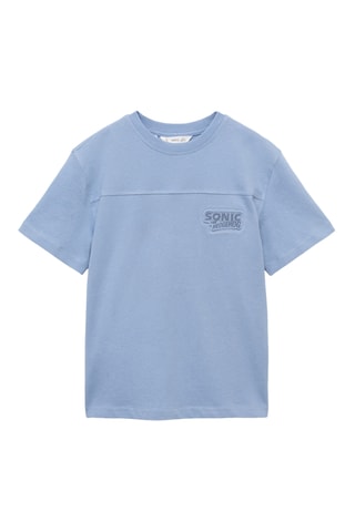 T-shirt Sonic relief - Bleu
