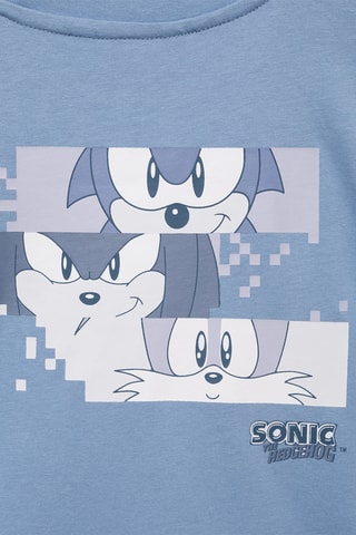 T-shirt Sonic relief - Bleu