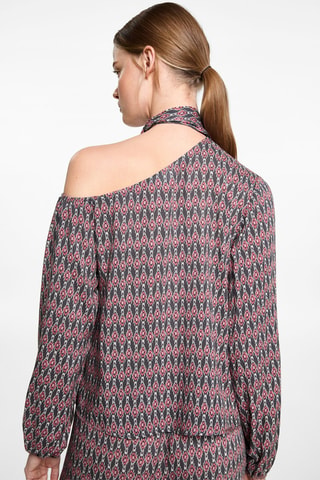 Blusa asimétrica - Rojo