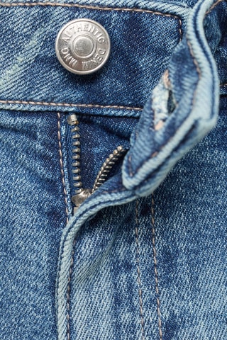 Short taille basse à ouverture - Bleu