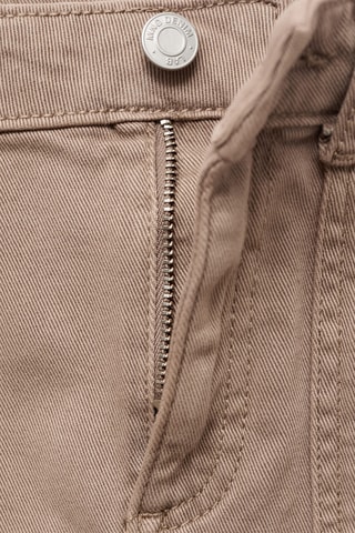 Jupe denim coton - Marron