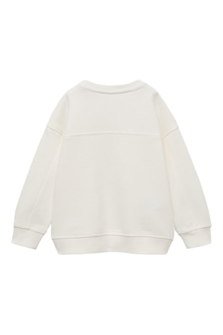 Sweat-shirt Schtroumpfs - Blanc