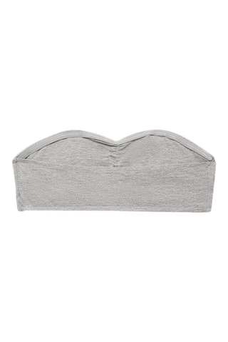 Top bandeau froncé - Gris