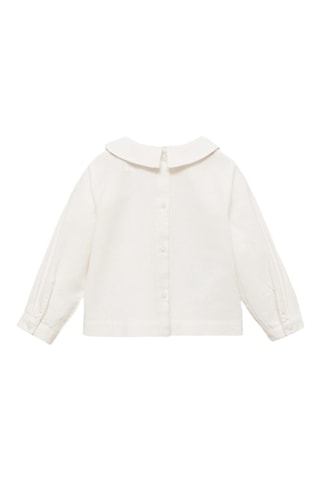 Blouse col Claudine - Blanc