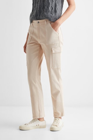 Jean cargo poches - Beige