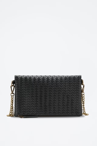 Sac enveloppe texturé - Noir
