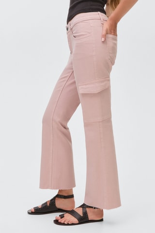 Jean cargo flare - Rose