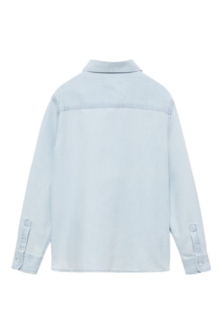 Chemise en jean slim-fit - Bleu