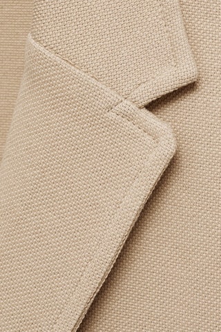Veste piqué de coton - Beige