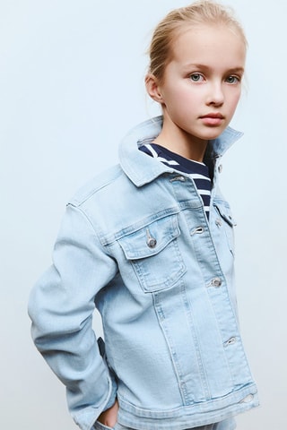 Blouson en jean - Blanc