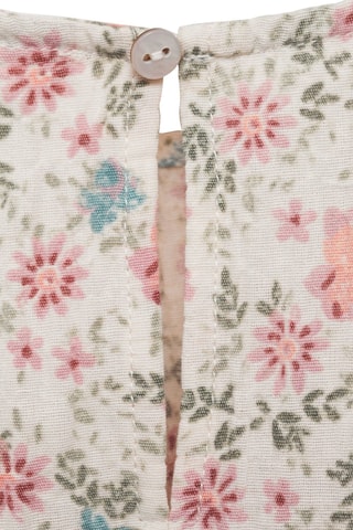 Blouse à fleurs - Beige