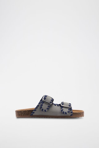 Sandales boucles - Gris