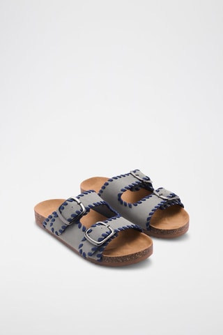 Sandales boucles - Gris