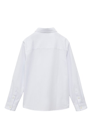 Chemise oxford rayée - Ciel