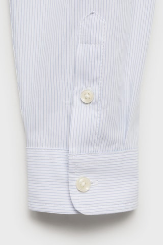 Chemise oxford rayée - Ciel