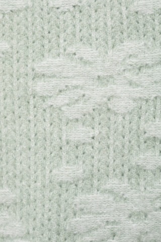 Gilet broderie fleurs - Vert