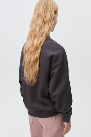 Sweat-shirt coton Rollings - Gris