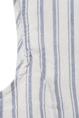 Gilet costume rayures - Blanc