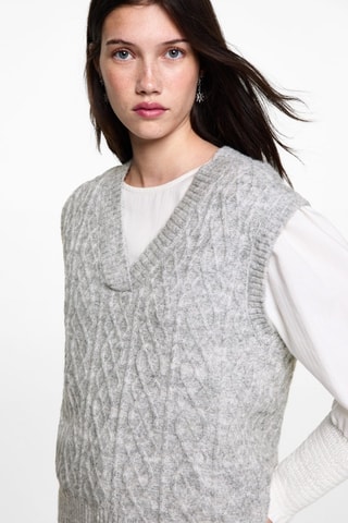 Pull sans manches - Gris