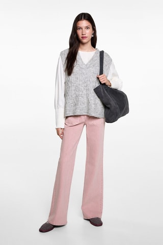Pull sans manches - Gris