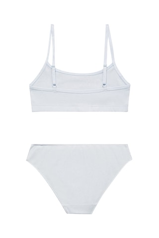Ensemble haut et culotte - Bleu clair