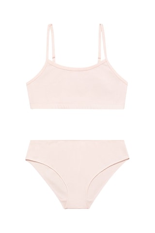Ensemble haut et culotte - Rose