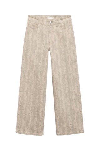 Pantalon imprimée - Beige