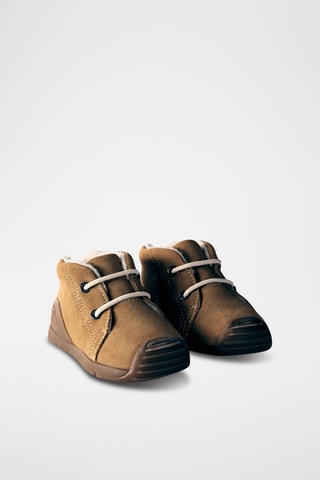 Tennis cuir biomecanics - Beige