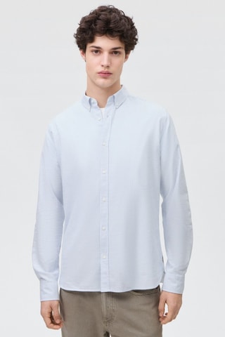 Chemise oxford - Bleu