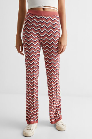 Pantalon imprimé - Rose